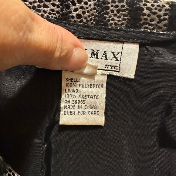 DONATED ❌Animal Print Mini Skirt, Jenni Maxx NYC, sz 10 - Picture 6 of 9